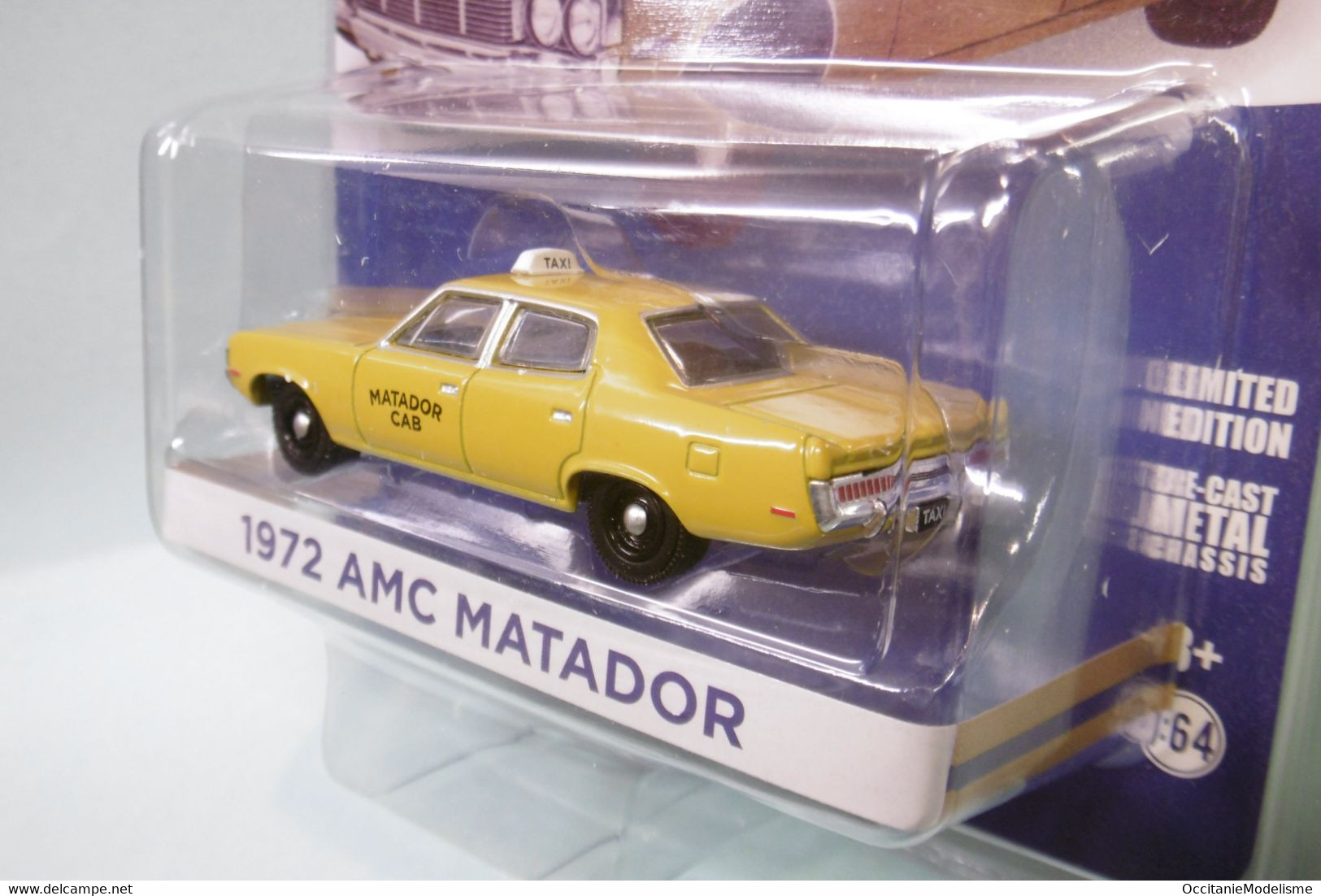 Greenlight - AMC MATADOR 1972 - The '72 American Motors Taxi Réf. 30181 1/64 - Altri & Non Classificati