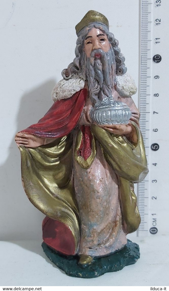 98812 Pastorello Presepe - Statuina In Plastica - Re Magio - Kerstkribben