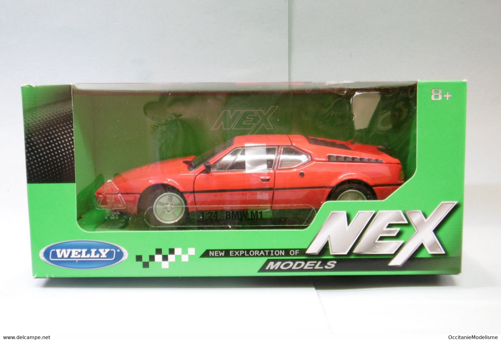 Welly Nex - BMW M1 Rouge Réf. 24098W Neuf 1/24 - Welly