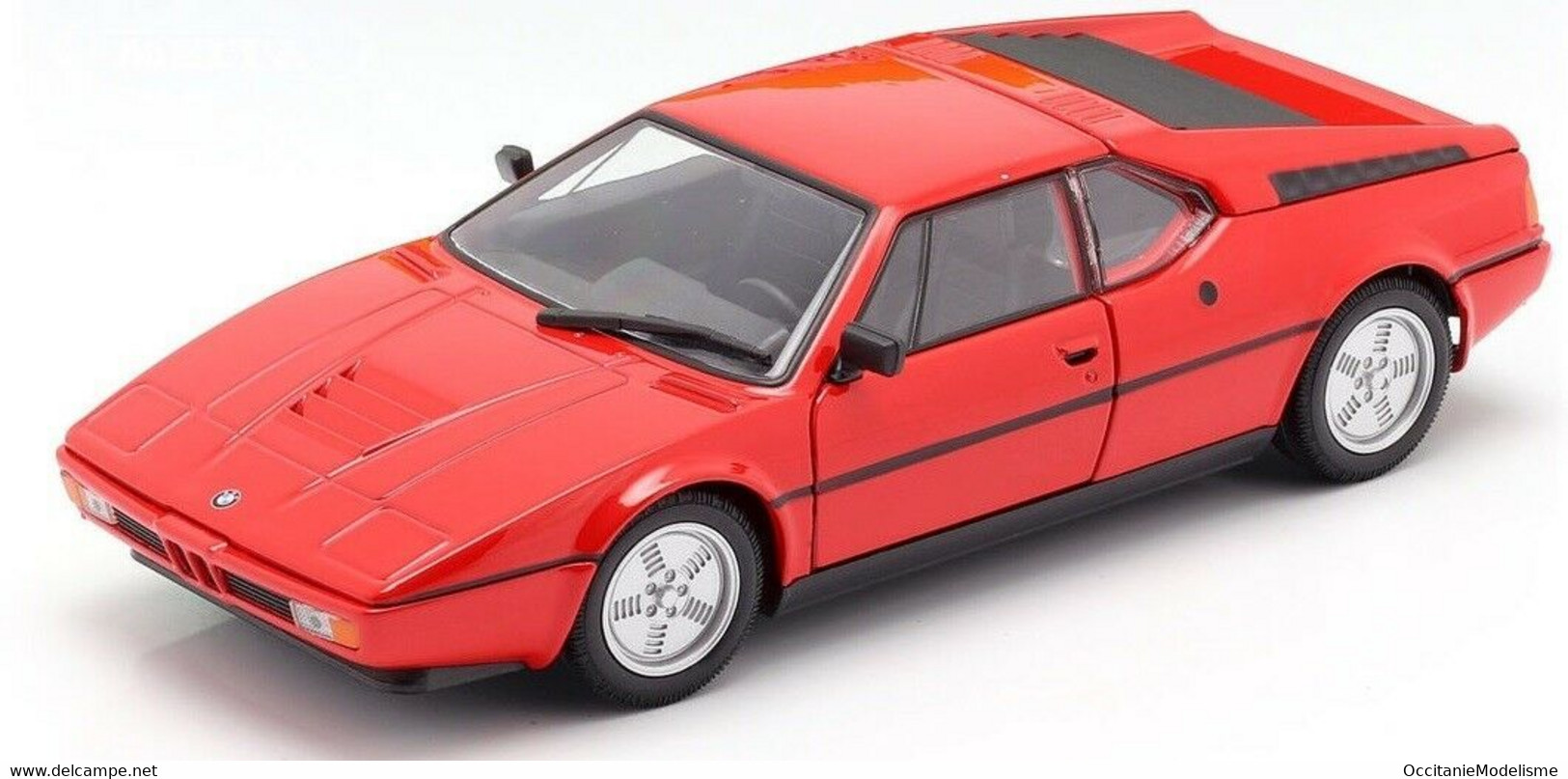 Welly Nex - BMW M1 Rouge Réf. 24098W Neuf 1/24 - Welly