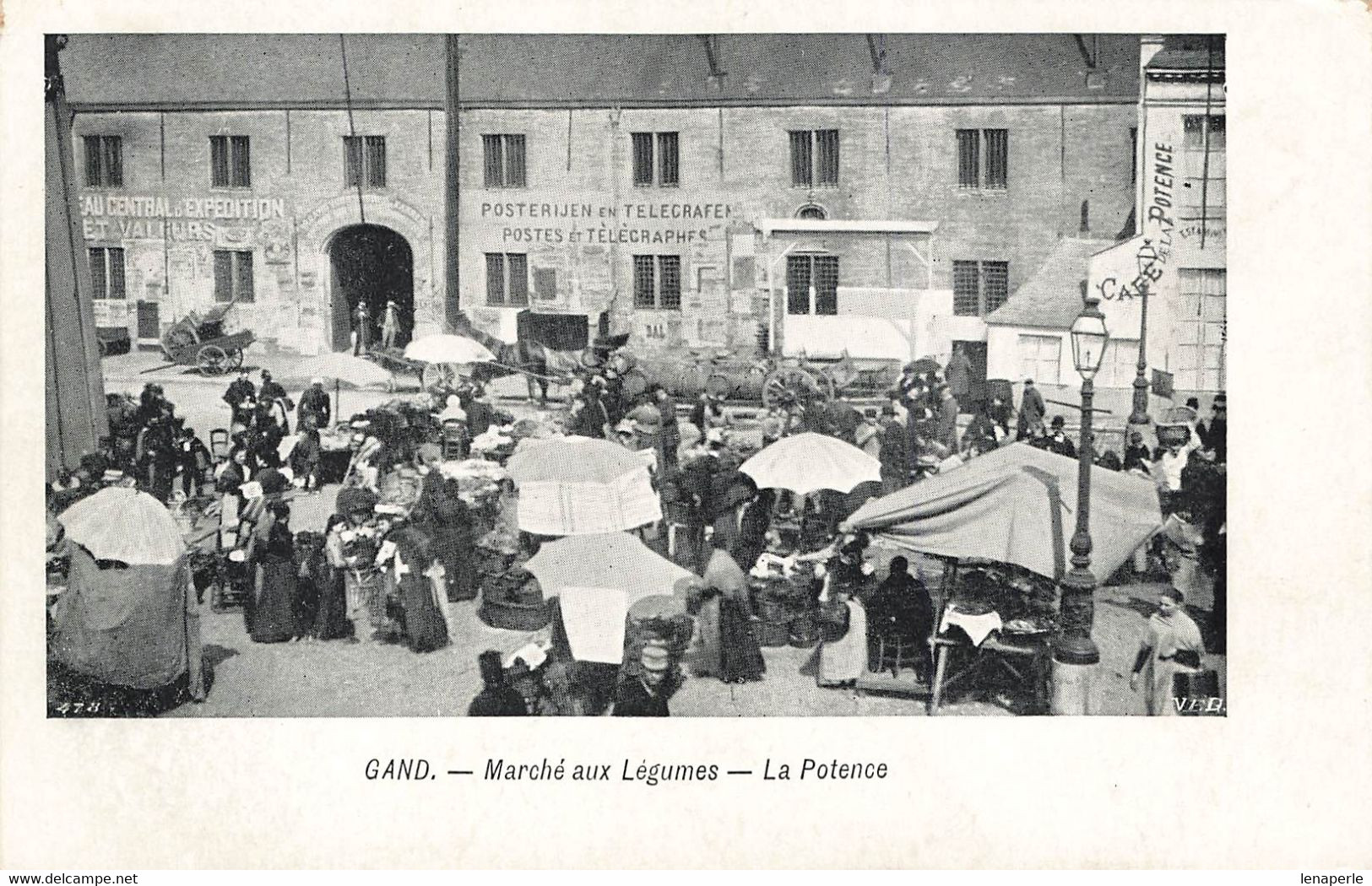 A 597 Gand Marché Au Légumes La Potence - Other & Unclassified