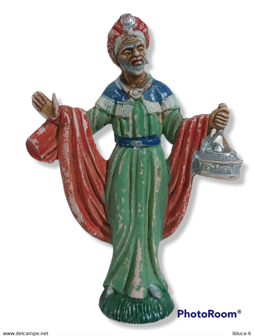 98802 Pastorello Presepe - Statuina In Plastica - Re Magio - Weihnachtskrippen