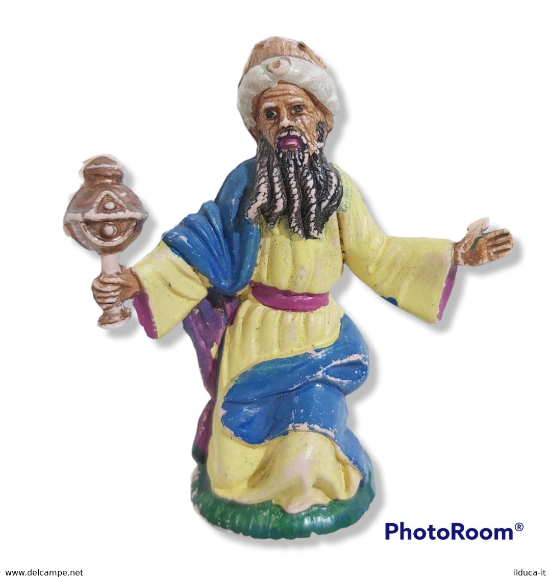 98786 Pastorello Presepe - Statuina In Plastica - Re Magio - Nacimientos - Pesebres