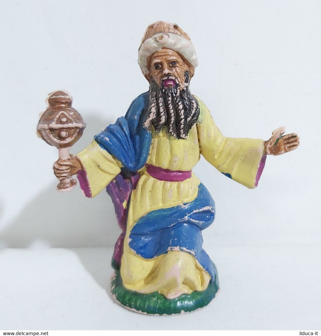 98786 Pastorello Presepe - Statuina In Plastica - Re Magio - Nacimientos - Pesebres