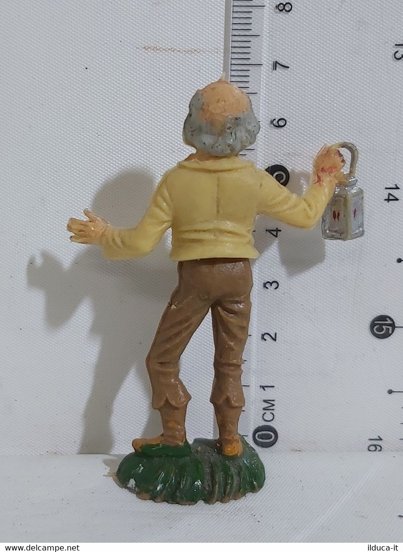 98690 Pastorello Presepe - Statuina In Plastica NARDI - Uomo Con Lanterna - Nacimientos - Pesebres