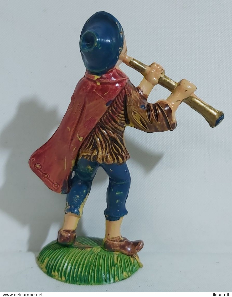 97338 Pastorello Presepe - Statuina In Plastica - Musicante - Presepi