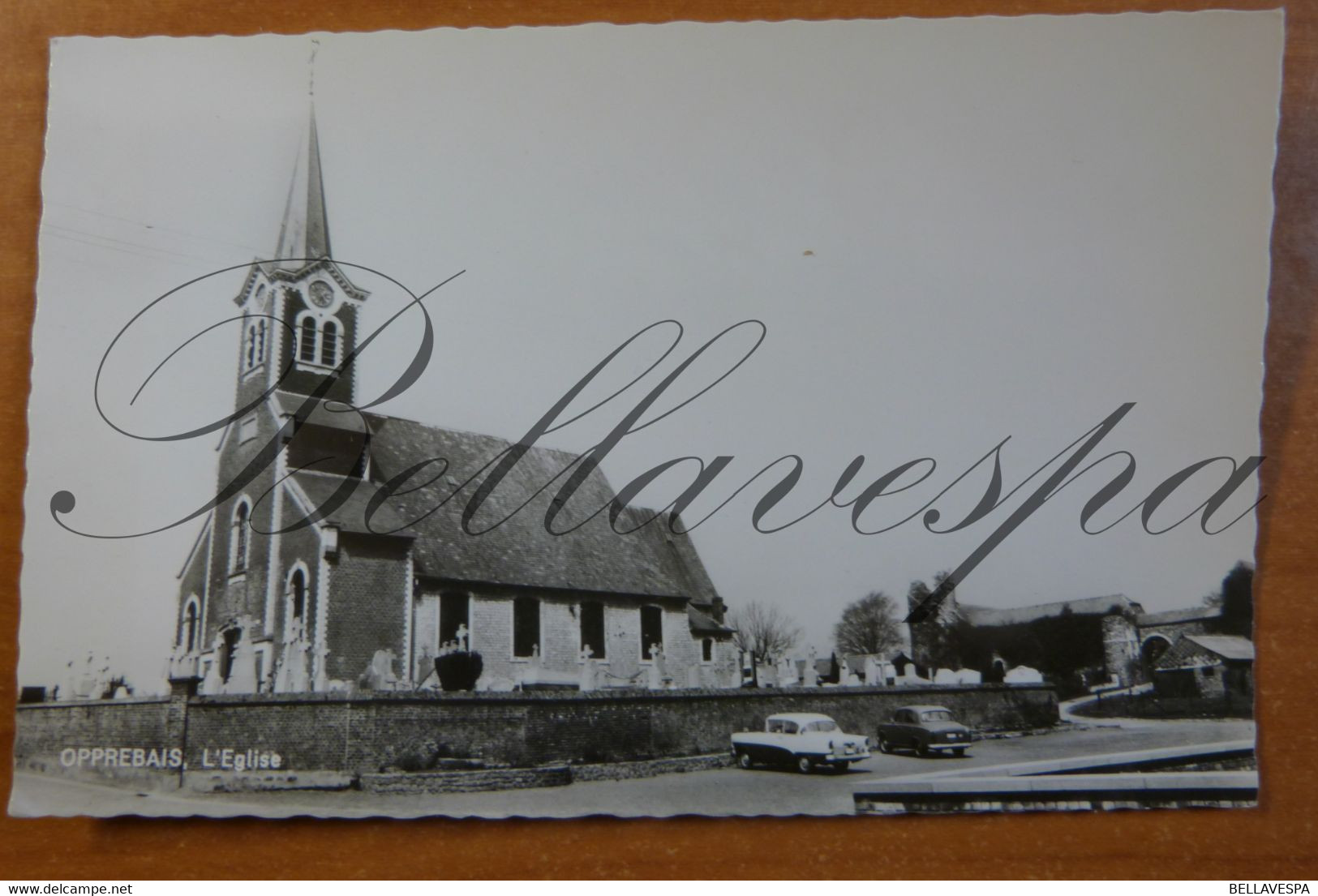 Opprebais  Noville Sur Mehaigne Huppaye , 4 X Cpa Eglise  Kerk - Eglises Et Cathédrales