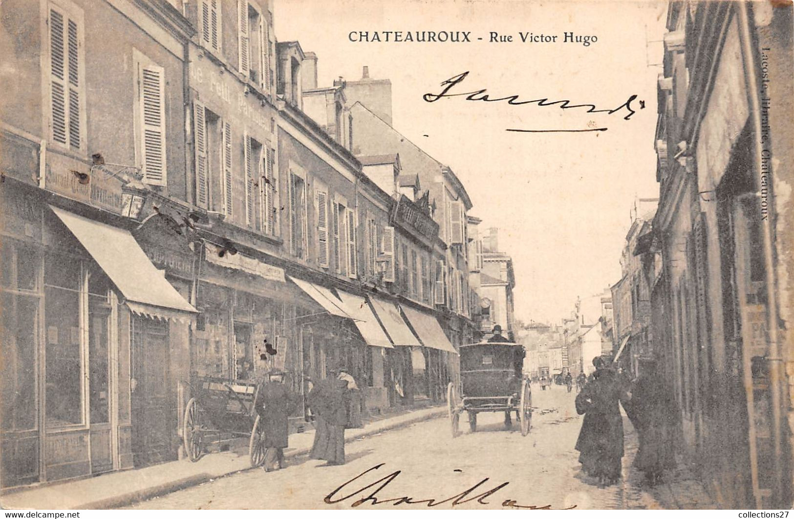 36-CHATEAUROUX- RUE VICTOR HUGO - Chateauroux