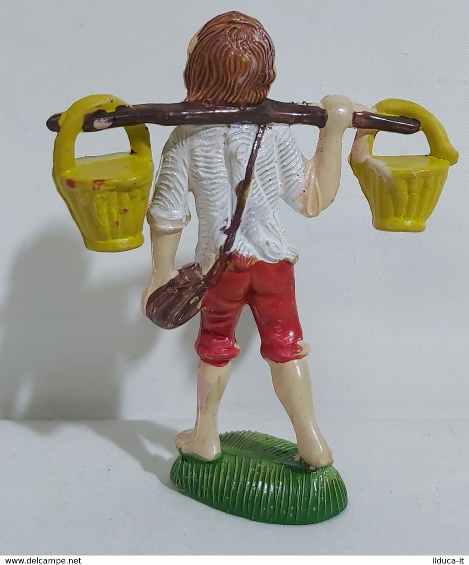 97336 Pastorello Presepe - Statuina In Plastica - Ragazzo Che Porta L'acqua - Nacimientos - Pesebres