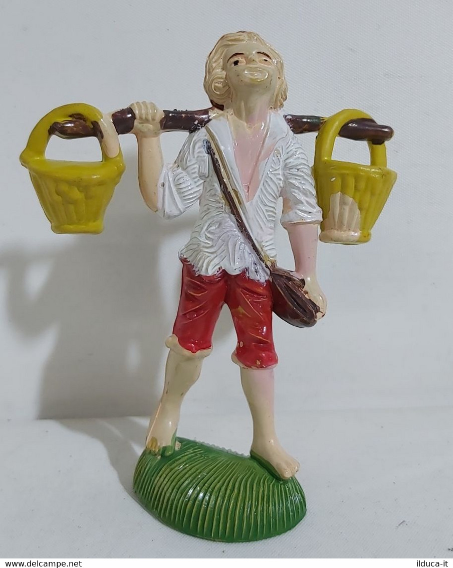 97336 Pastorello Presepe - Statuina In Plastica - Ragazzo Che Porta L'acqua - Nacimientos - Pesebres