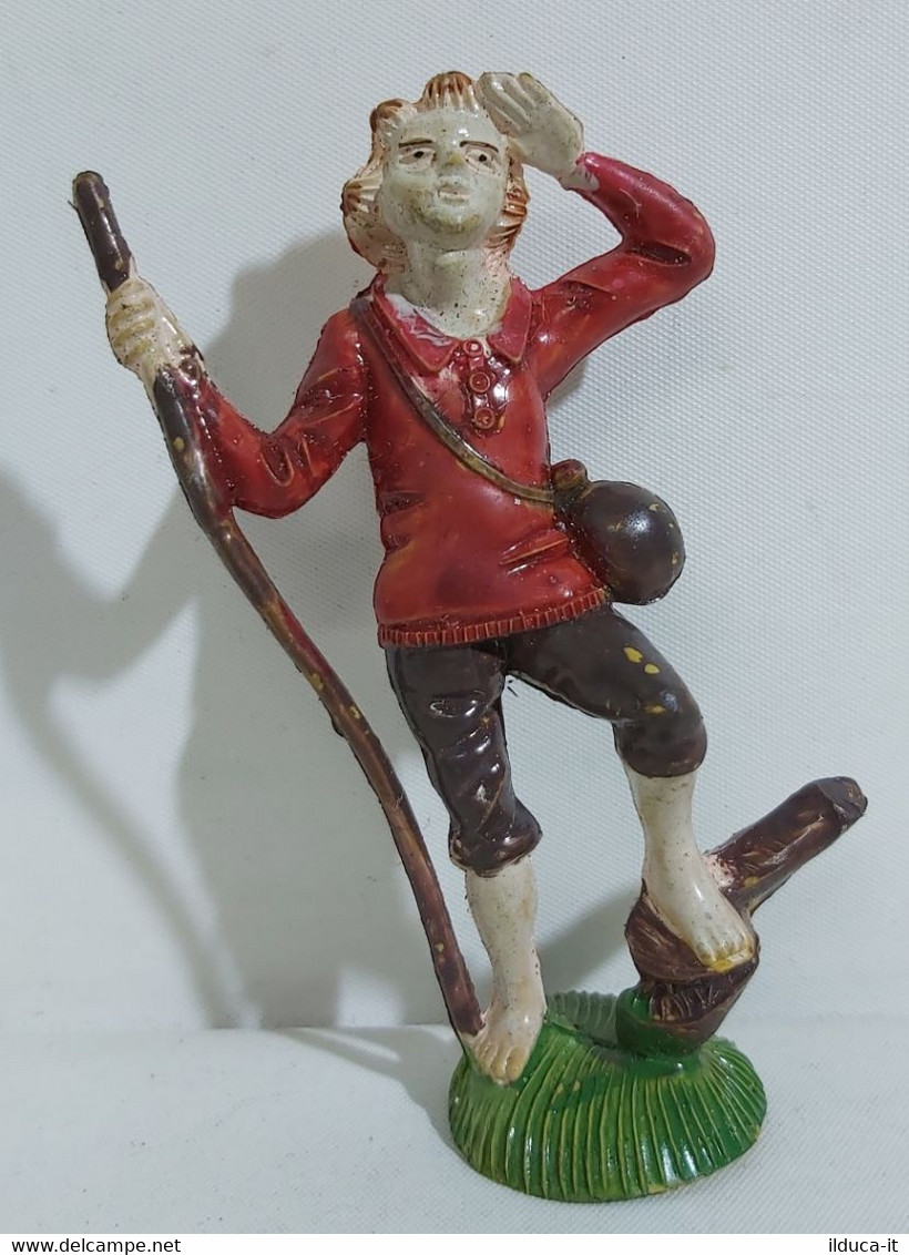 95306 Pastorello Presepe - Statuina In Plastica - Viandante - Presepi