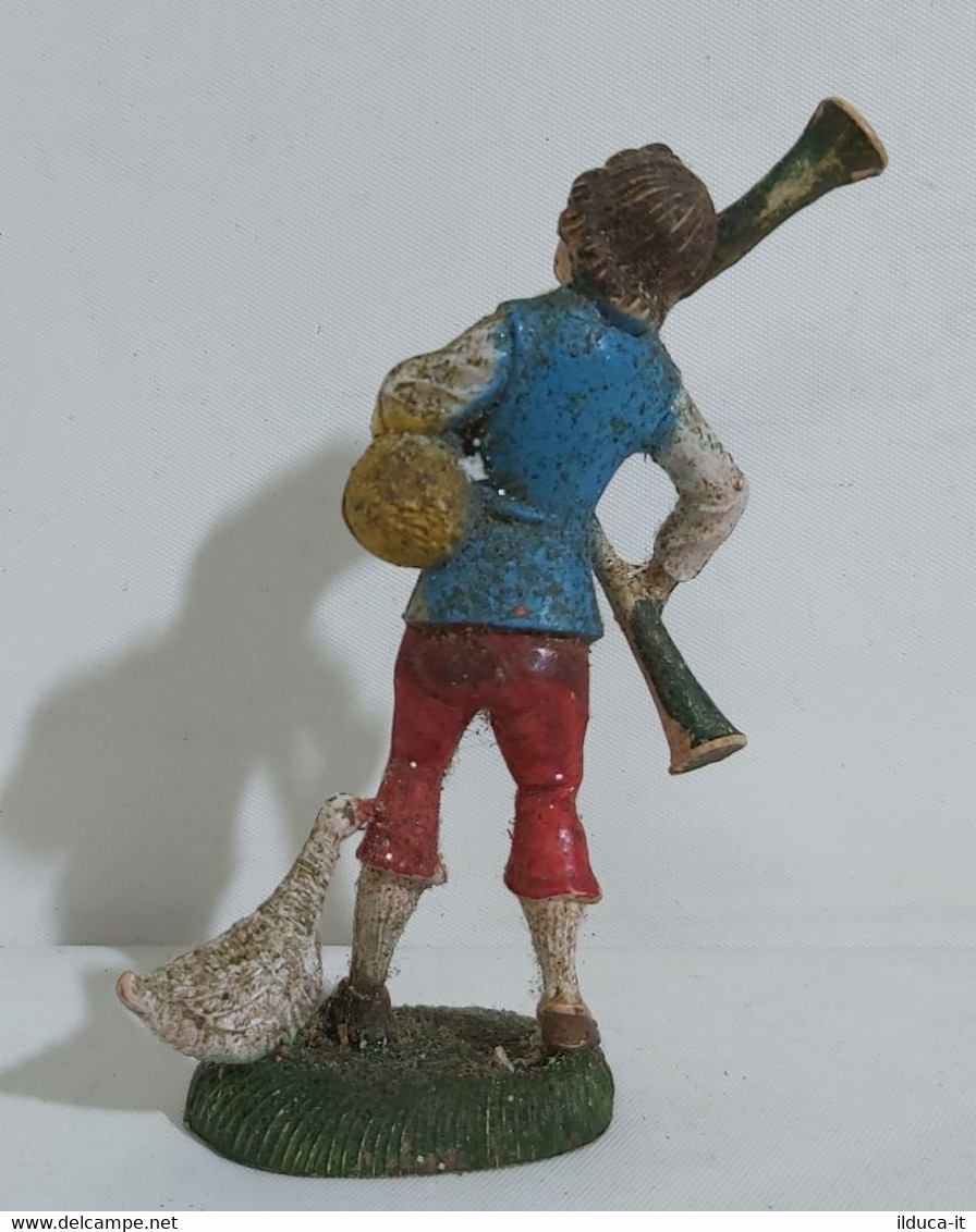 95297 Pastorello Presepe - Statuina In Plastica - Musicante - Nacimientos - Pesebres