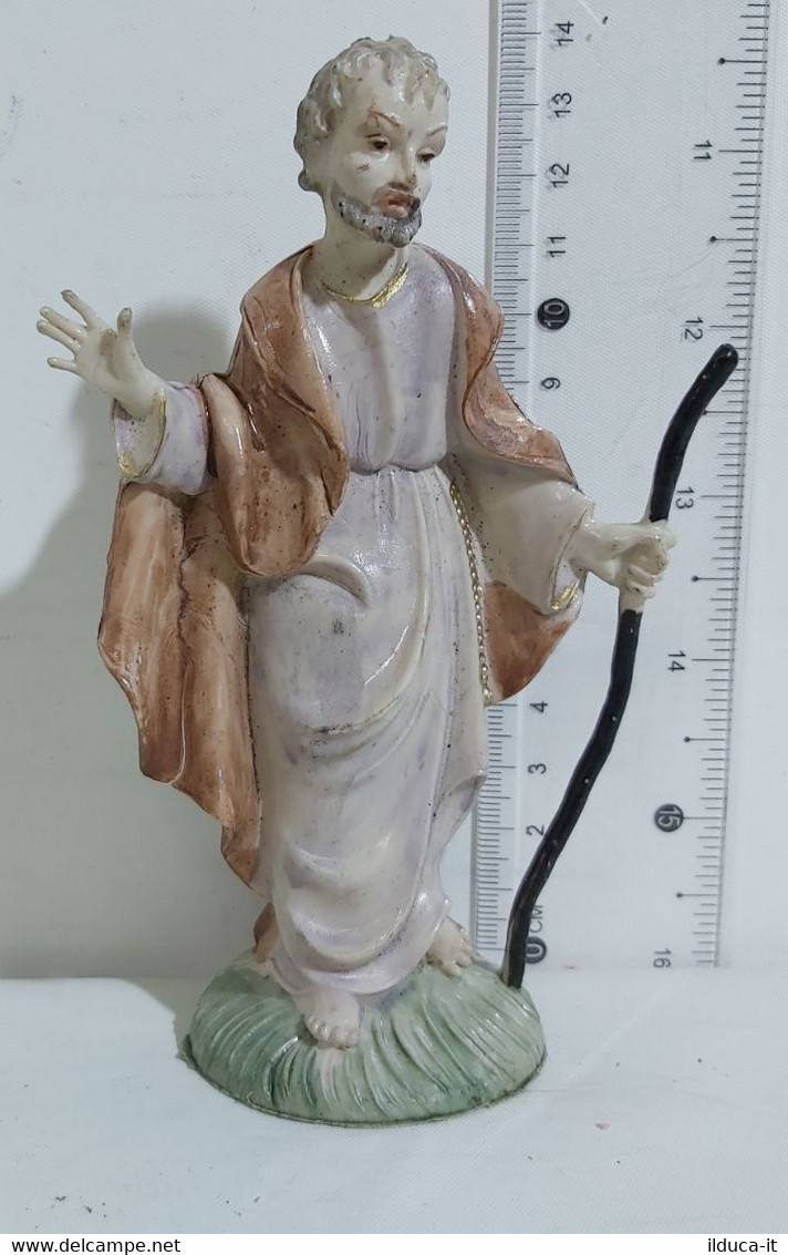 80101 Pastorello Presepe - Statuina In Plastica - San Giuseppe - Nacimientos - Pesebres