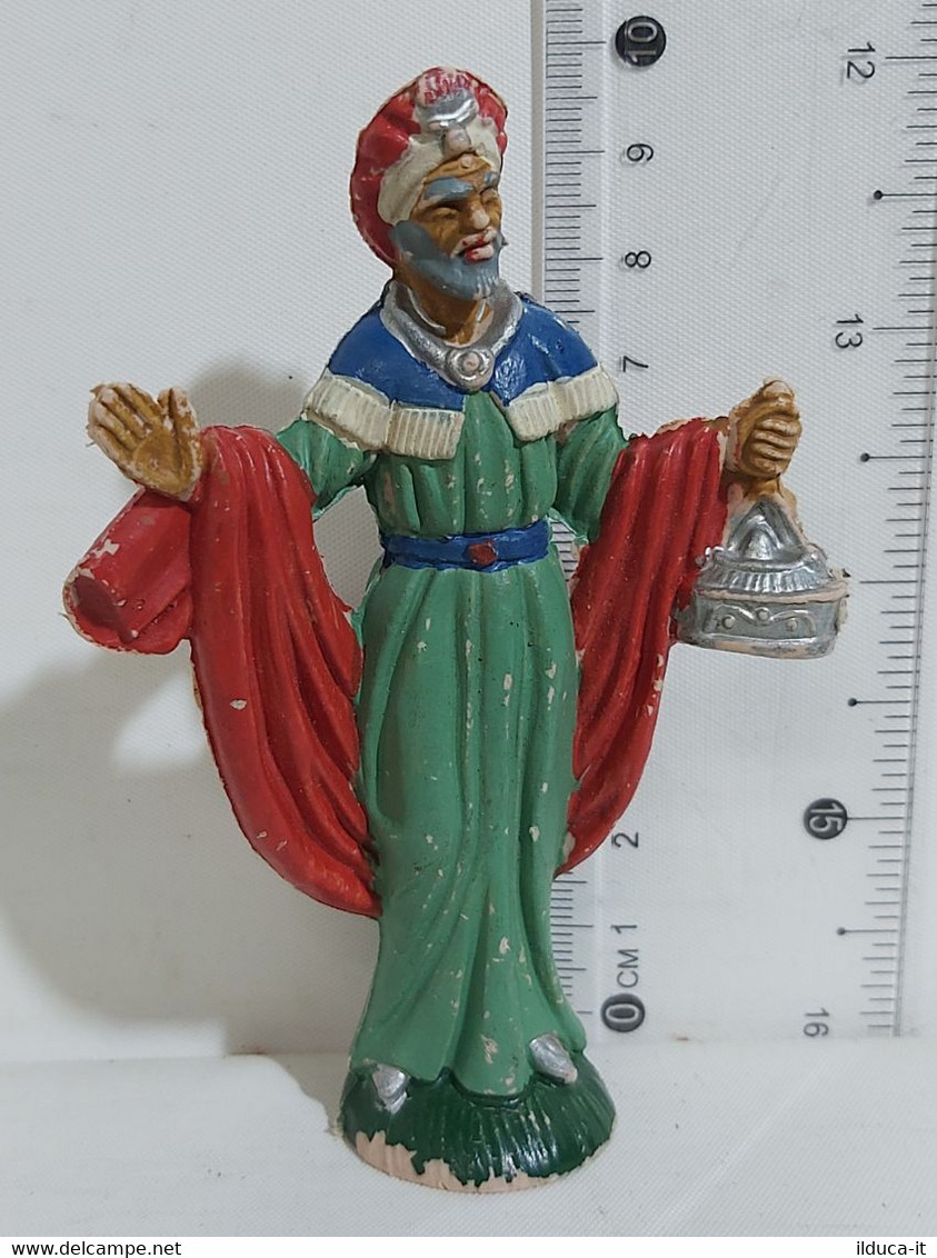 13025 Pastorello Presepe - Statuina In Plastica - Re Magio - Weihnachtskrippen