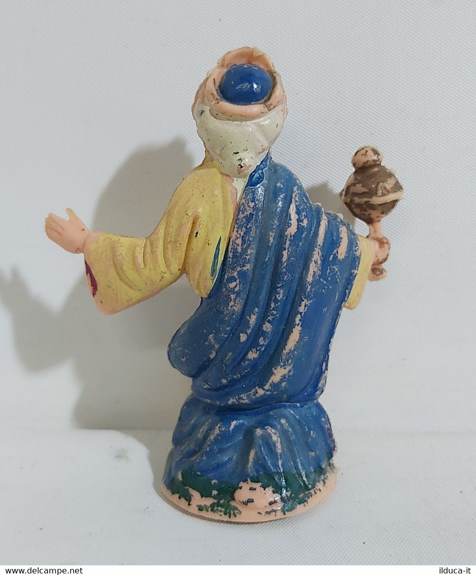 13030 Pastorello Presepe - Statuina In Plastica - Re Magio - Presepi