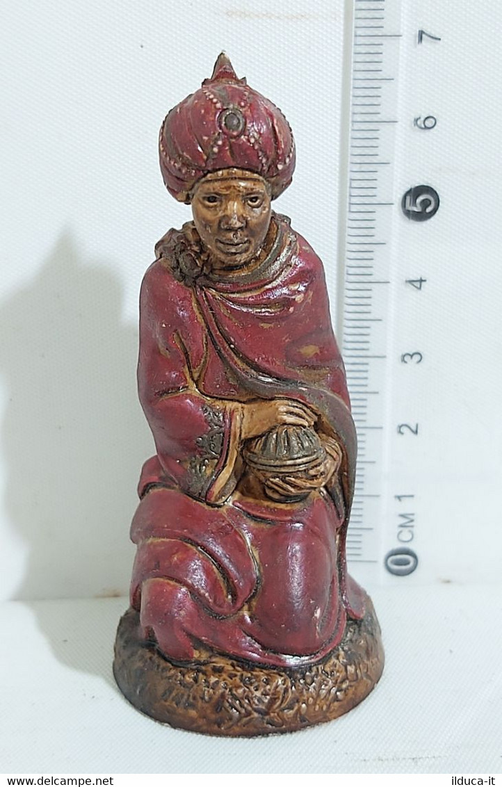 13032 Pastorello Presepe - Statuina In Plastica - Re Magio - Presepi