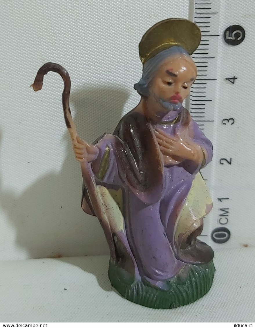 74568 Pastorello Presepe - Statuina In Plastica - San Giuseppe - Christmas Cribs