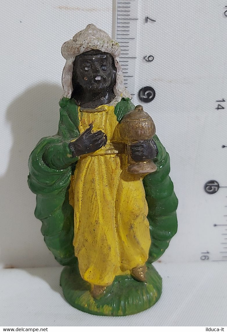 13035 Pastorello Presepe - Statuina In Plastica - Re Magio - Christmas Cribs