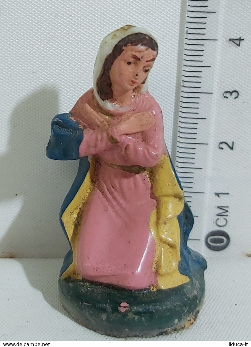 74567 Pastorello Presepe - Statuina In Plastica - Madonna - Nacimientos - Pesebres