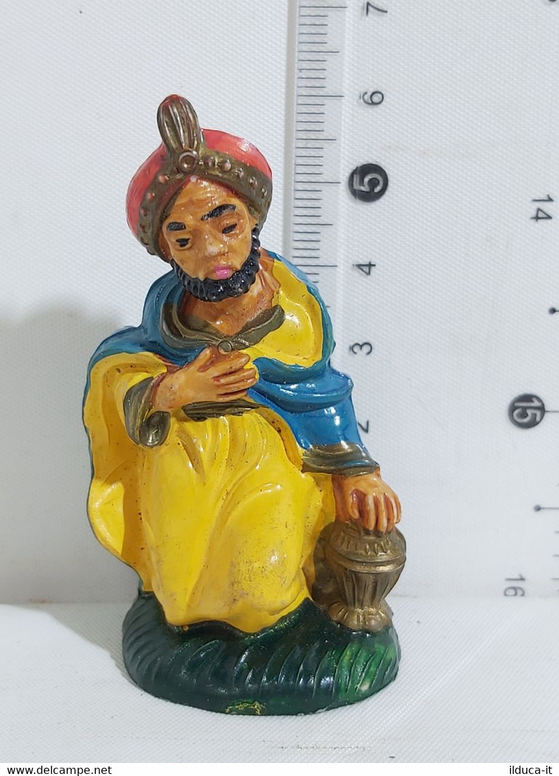 13037 Pastorello Presepe - Statuina In Plastica - Re Magio - Nacimientos - Pesebres