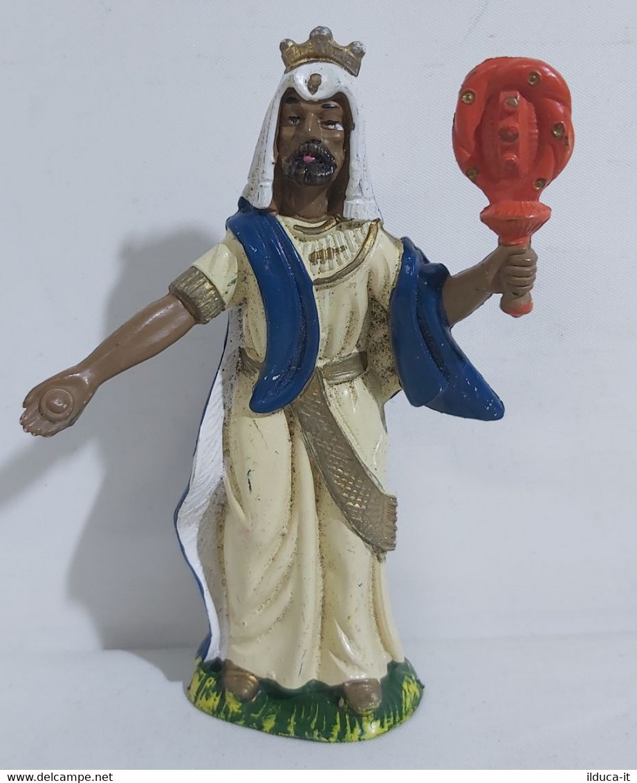 74322 Pastorello Presepe - Statuina In Plastica - Re Magio - Kerstkribben