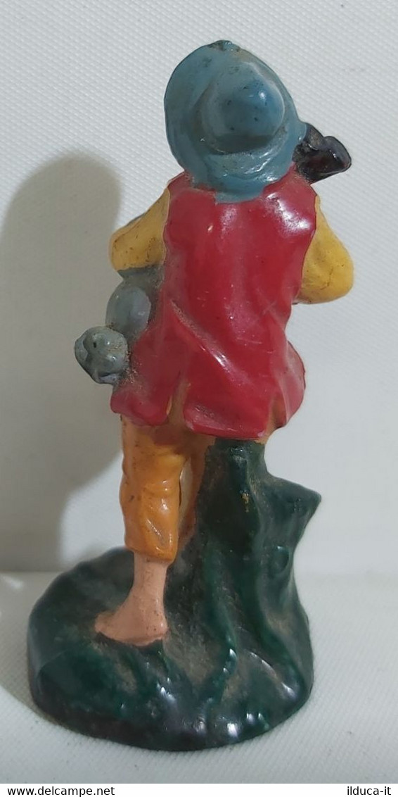 74316 Pastorello Presepe - Statuina In Plastica - Musicante Con Zampogna - Nacimientos - Pesebres