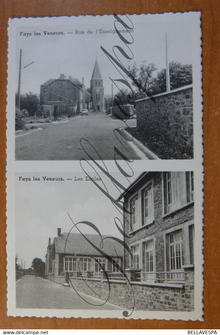 Fays Les Veneurs. Rue Enseignement & Les Ecoles - Paliseul