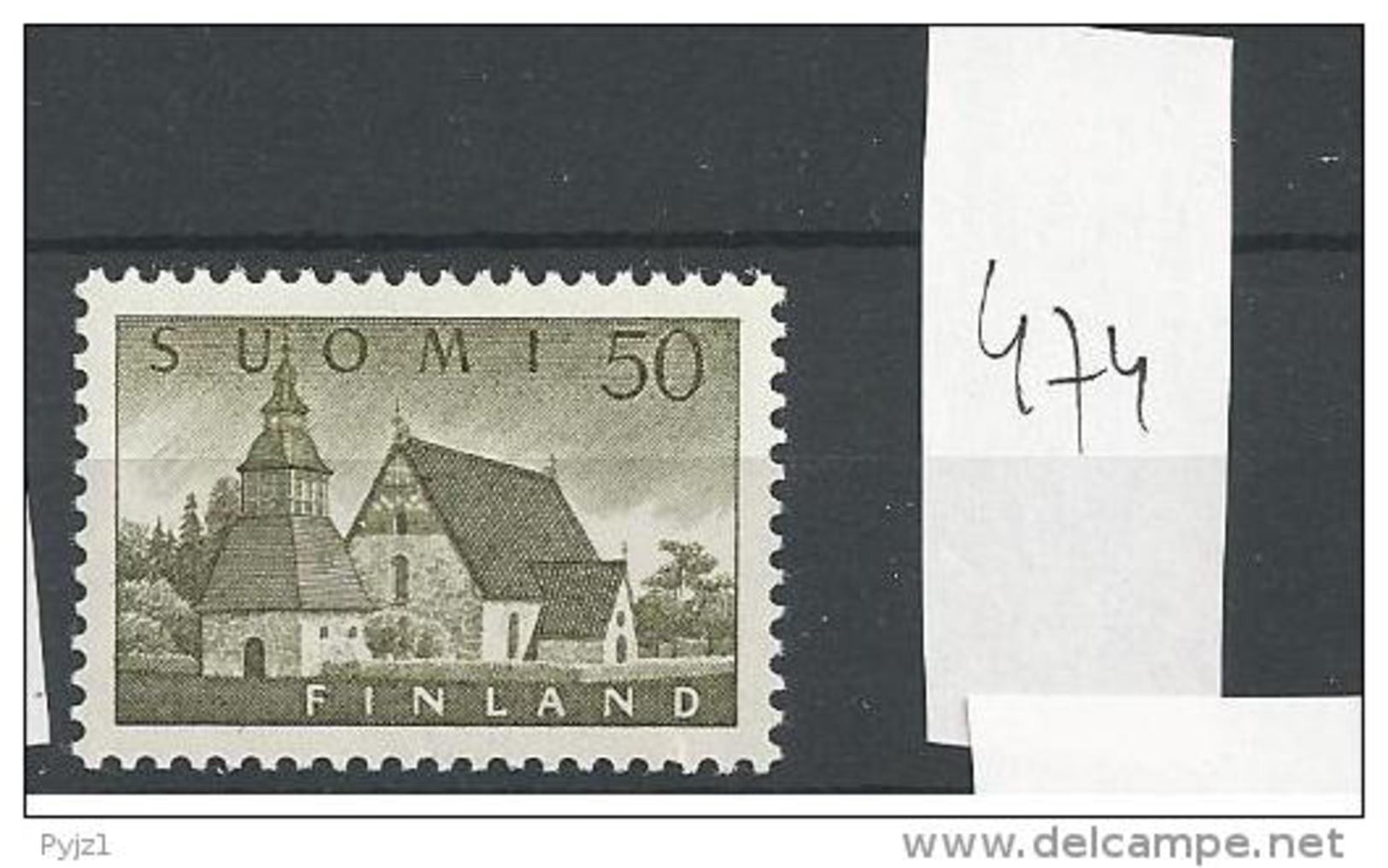 1957 MNH Finland, Finnland, Mi 474, Postfris - Ongebruikt