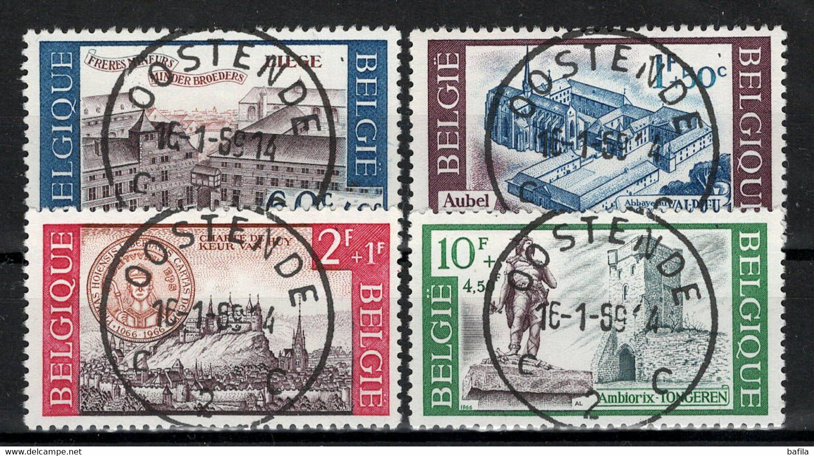 BELGIE: COB 1385/1388  Mooi Gestempeld. - Used Stamps