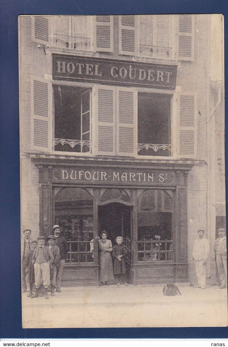 CPA [63] Puy-de-Dôme > Ardes Sur Couze Carte Photo Commerce Devanture Dufour Martin Non Circulé - Autres & Non Classés