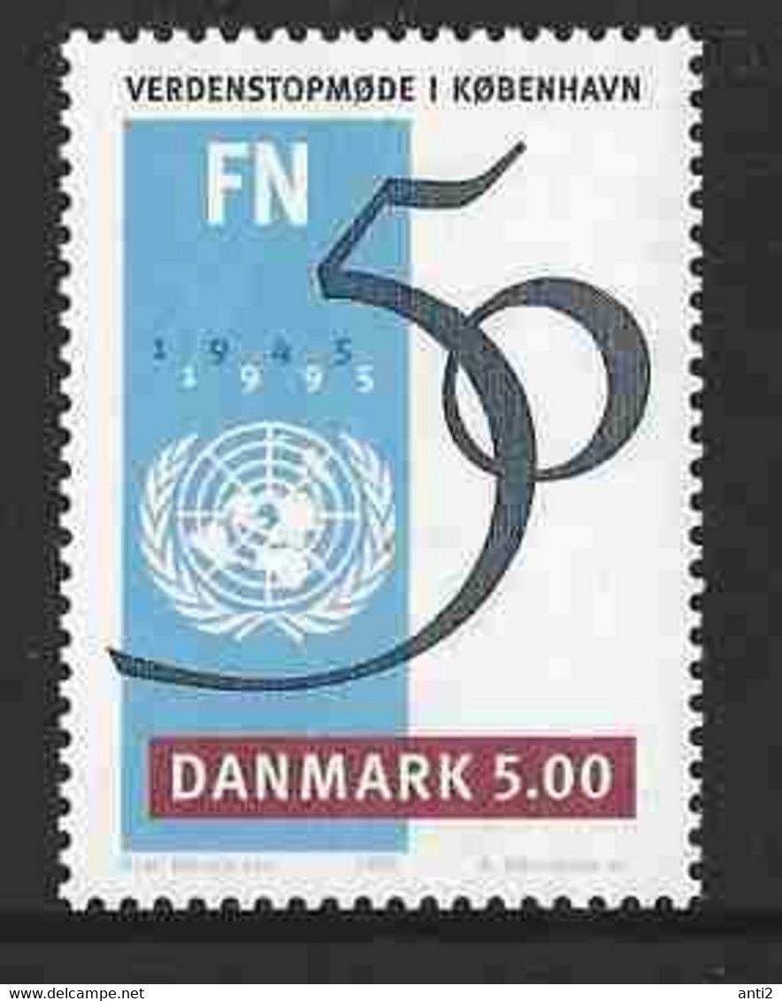 Denmark 1995 50 Years  United Nations Mi 1095  MNH(**) - Neufs