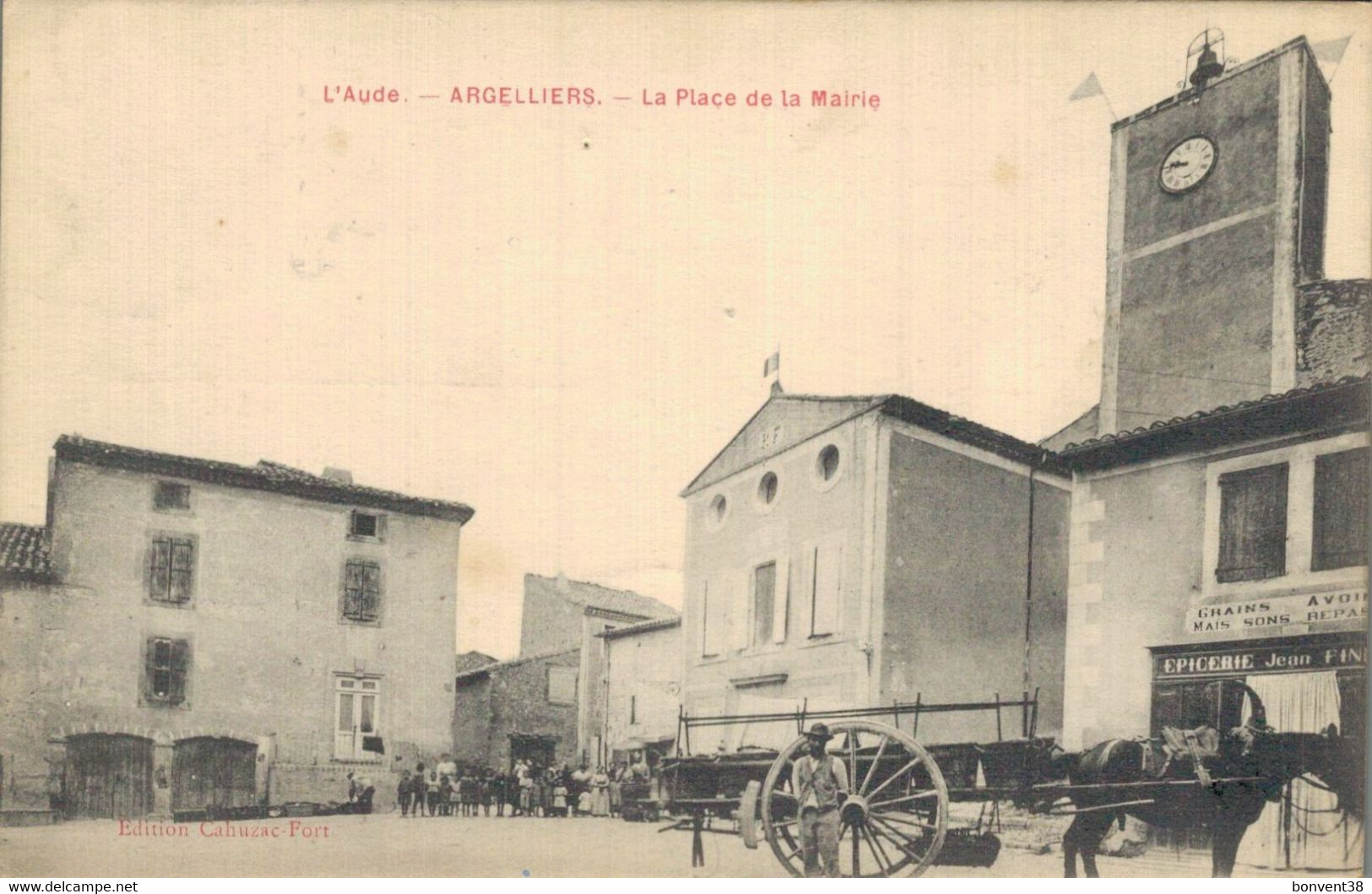 H1210 - ARGELLIERS - D11 - La Place De La Mairie - Altri & Non Classificati