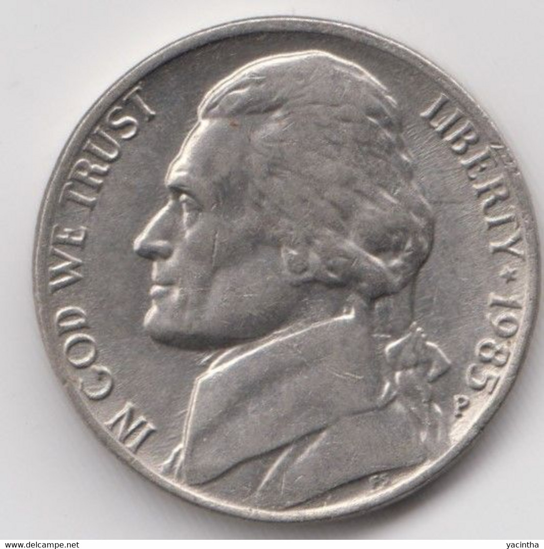 @Y@   United States Of America  5 Cents  1985   (3066 ) - Non Classificati