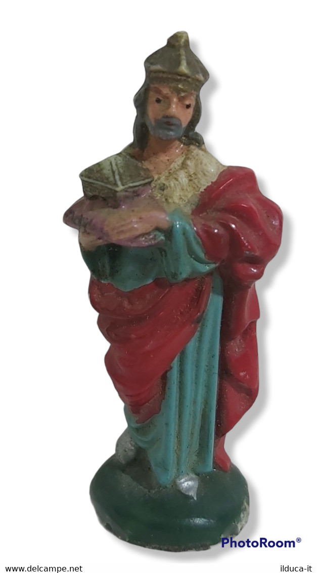 74312 Pastorello Presepe - Statuina In Plastica - Re Magio - Kerstkribben