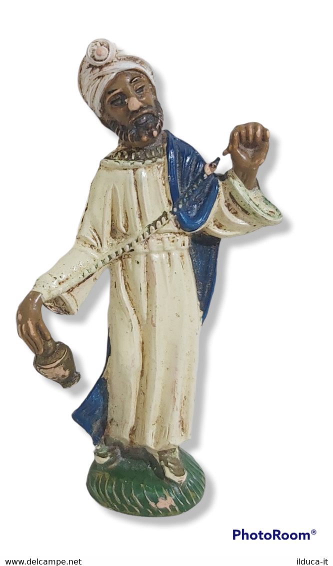 74307 Pastorello Presepe - Statuina In Plastica - Re Magio - Weihnachtskrippen