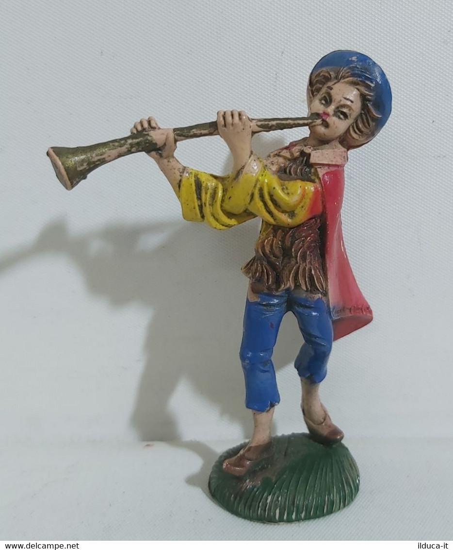 74305 Pastorello Presepe - Statuina In Plastica - Musicante - Weihnachtskrippen