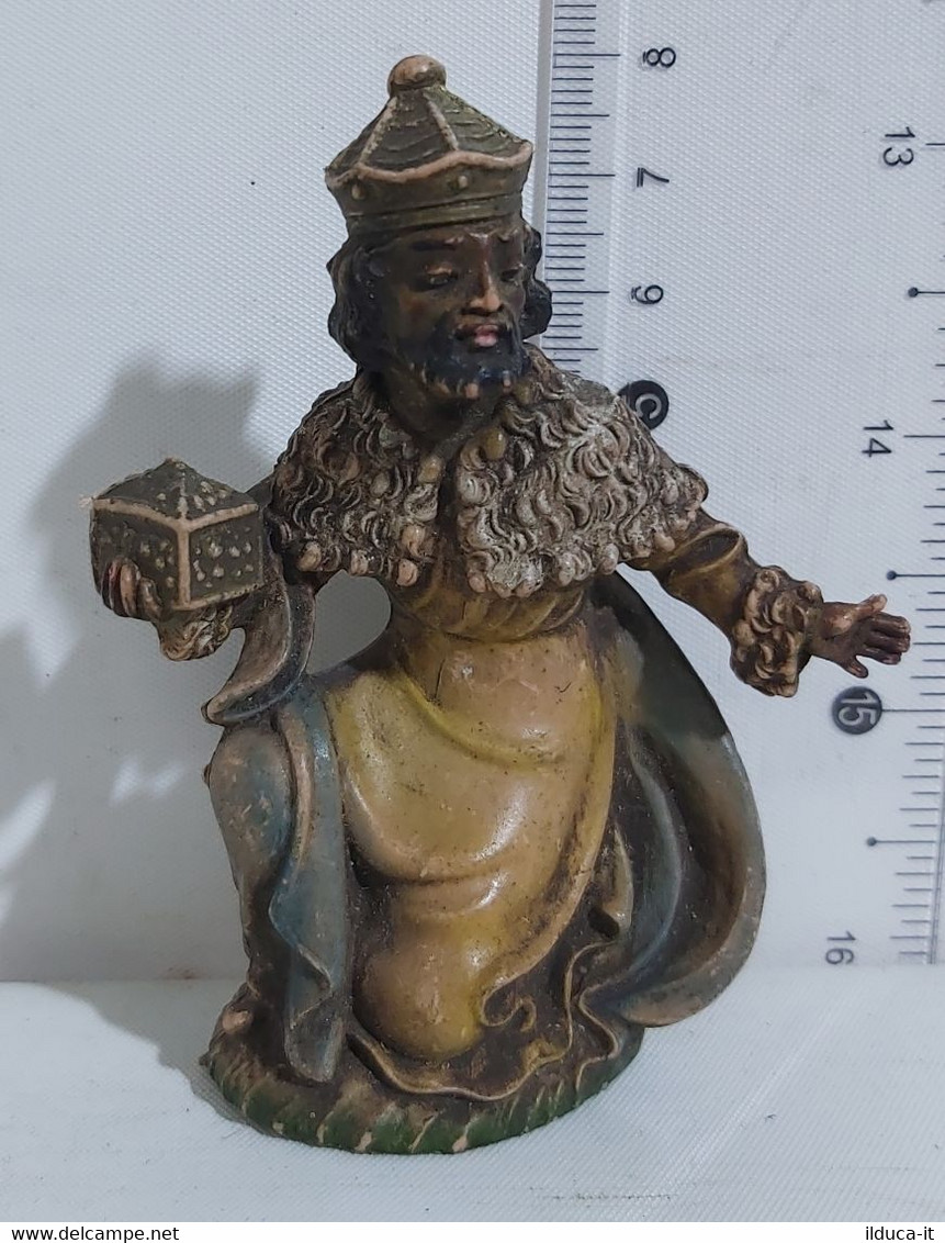 29833 Pastorello Presepe - Statuina In Plastica - Re Magio - Weihnachtskrippen