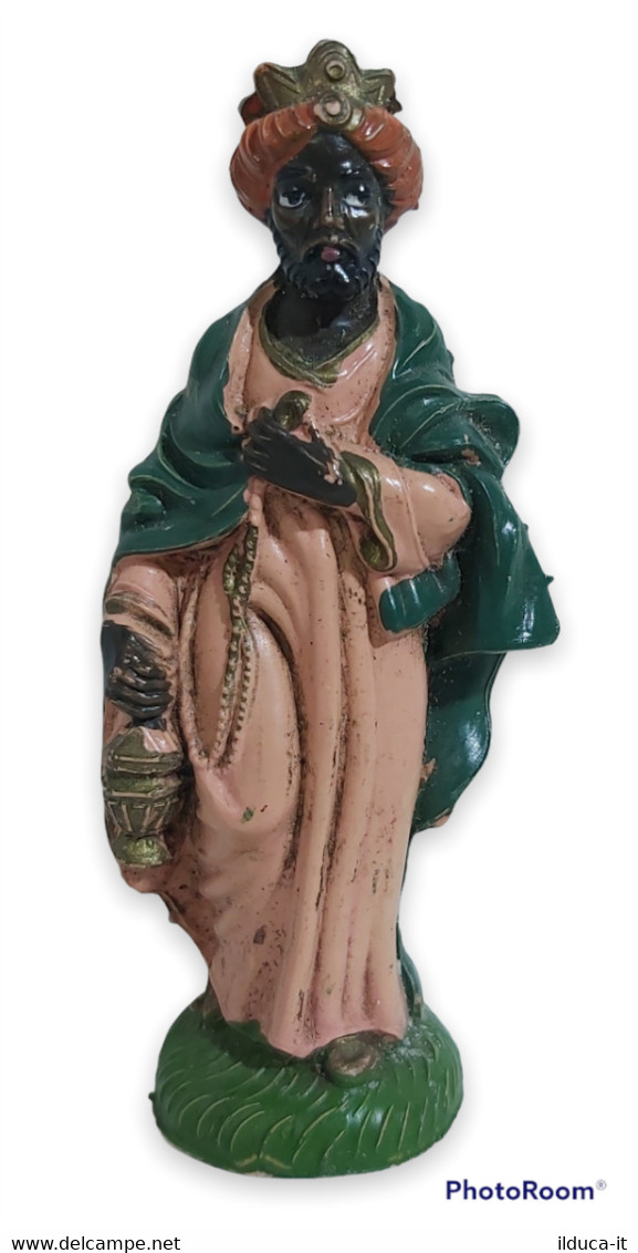 29835 Pastorello Presepe - Statuina In Plastica - Re Magio - Weihnachtskrippen