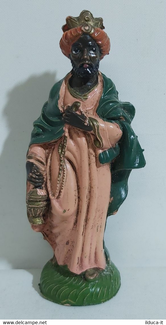 29835 Pastorello Presepe - Statuina In Plastica - Re Magio - Kerstkribben