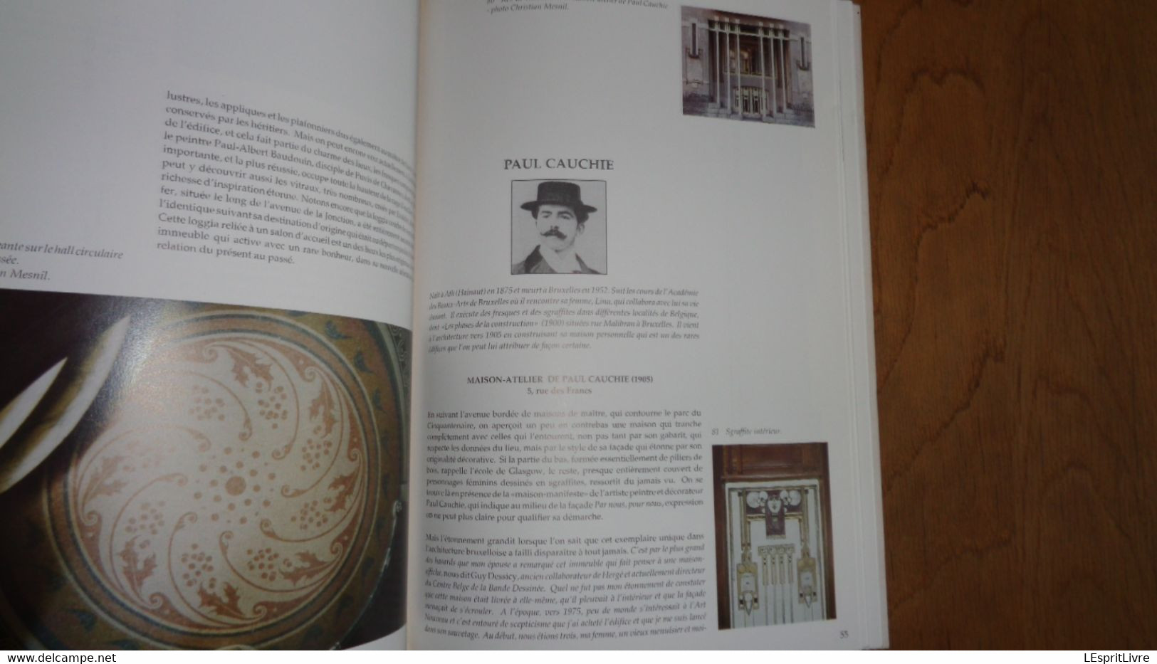 L' ART NOUVEAU AUJOURD'HUI à BRUXELLES Régionalisme Architecture Horta Van De Velde Cauchie Hankar Hamesse Stauven