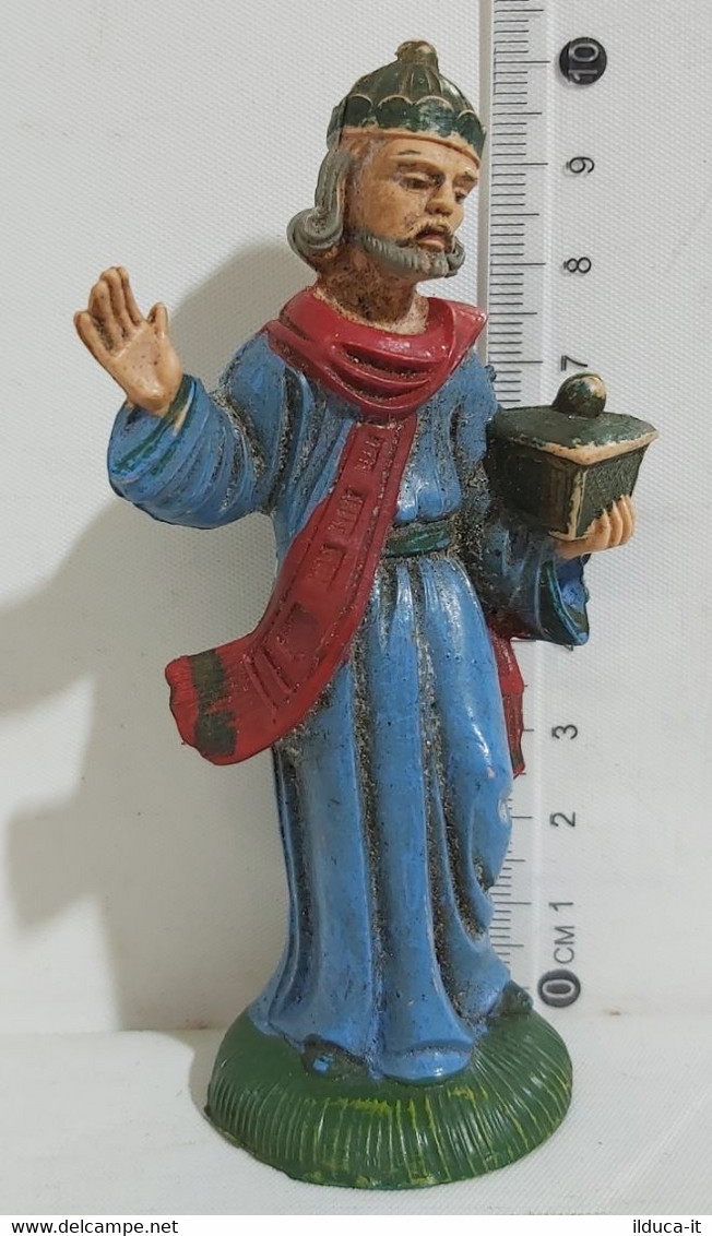 29860 Pastorello Presepe - Statuina In Plastica - Re Magio - Christmas Cribs