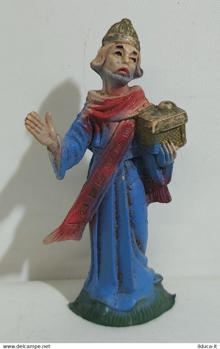 30068 Pastorello Presepe - Statuina In Plastica - Re Magio - Presepi