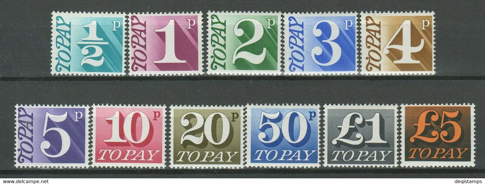 GB Postage Due Lot ☀ MNH/MH - Strafportzegels