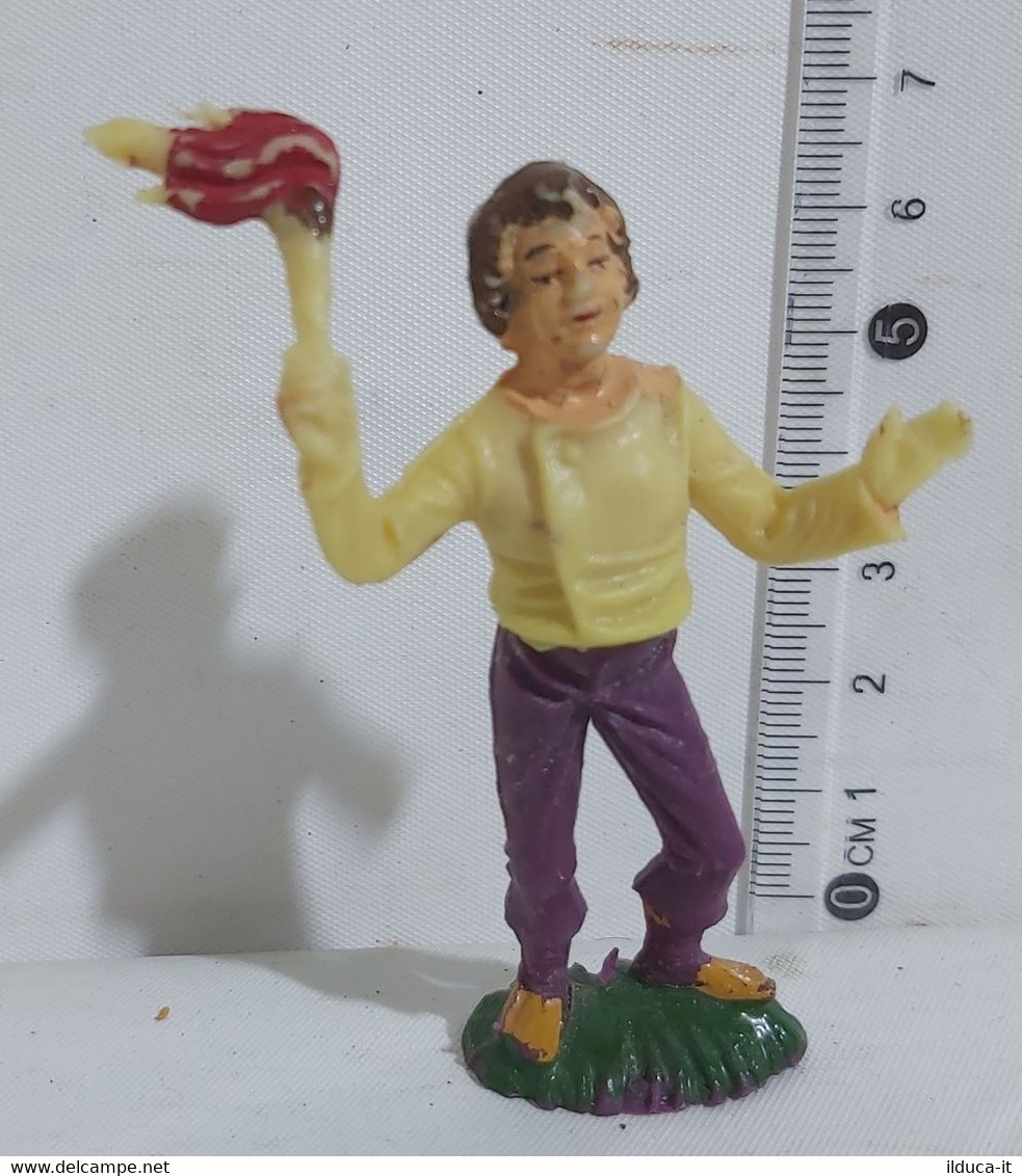 74259 Pastorello Presepe - Statuina In Plastica NARDI - Uomo Con Torcia - Presepi