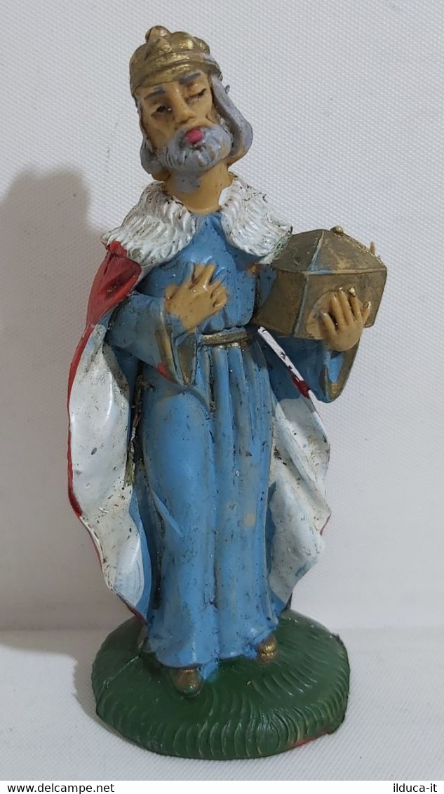 30088 Pastorello Presepe - Statuina In Plastica - Re Magio - Crèches De Noël