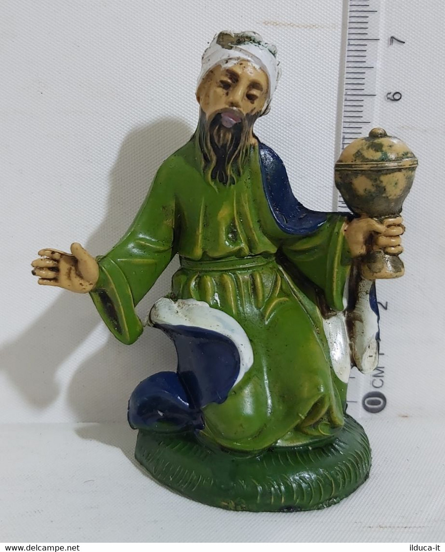 30089 Pastorello Presepe - Statuina In Plastica - Re Magio - Weihnachtskrippen