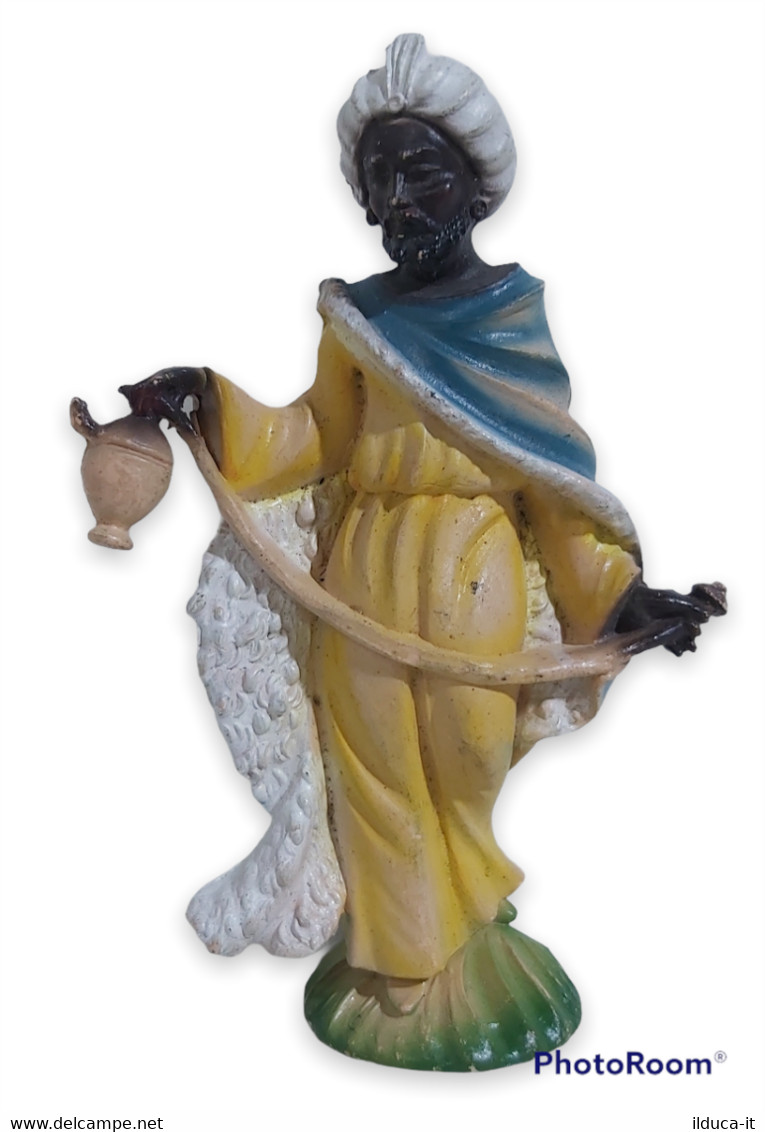 30092 Pastorello Presepe - Statuina In Plastica - Re Magio - Crèches De Noël