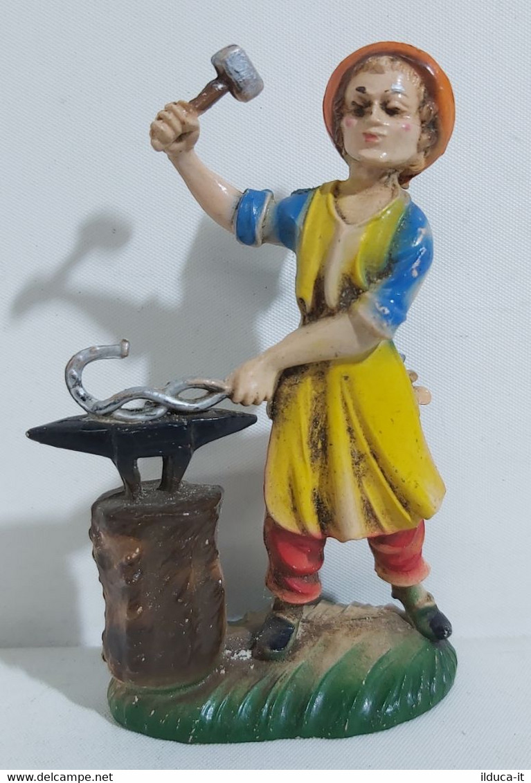 30100 Pastorello Presepe - Statuina In Plastica - Fabbro - Presepi