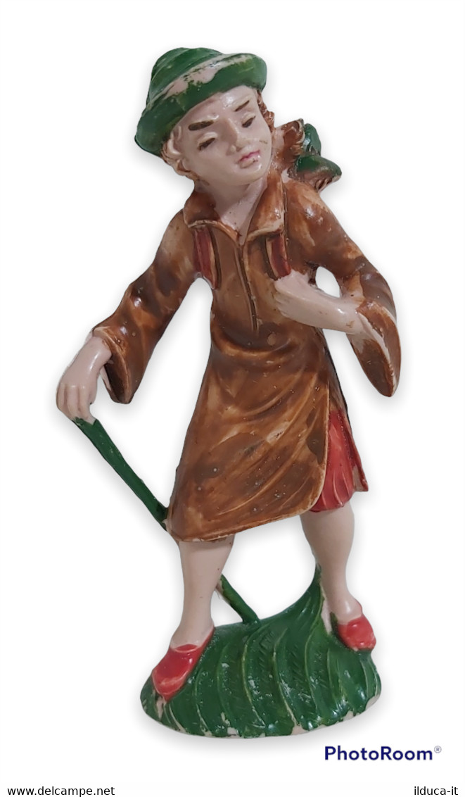 30118 Pastorello Presepe - Statuina In Plastica - Viandante - Weihnachtskrippen