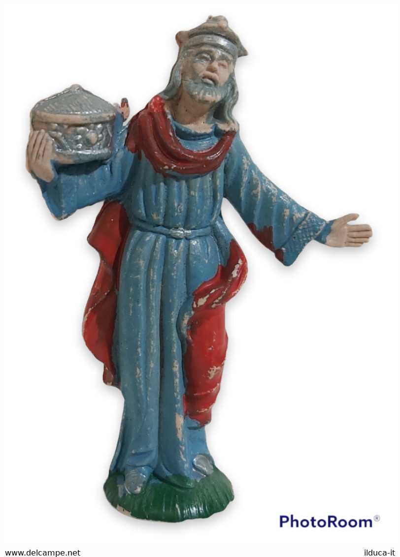 30119 Pastorello Presepe - Statuina In Plastica - Re Magio - Christmas Cribs